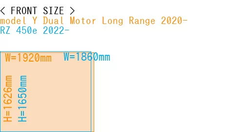 #model Y Dual Motor Long Range 2020- + RZ 450e 2022-